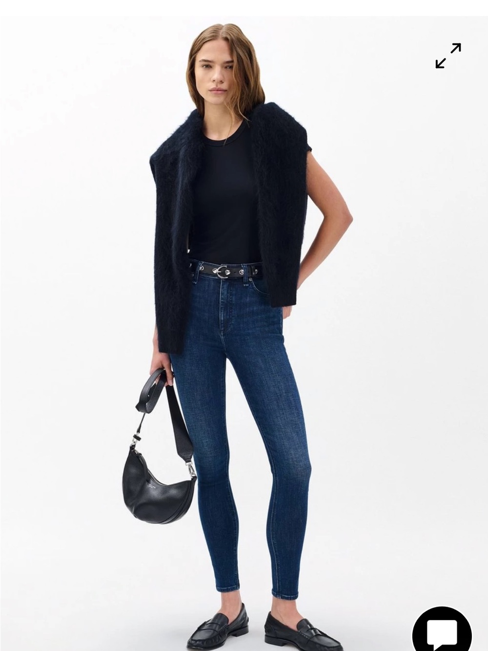 Rag & Bone Nina High Rise Ankle Skinny Jeans